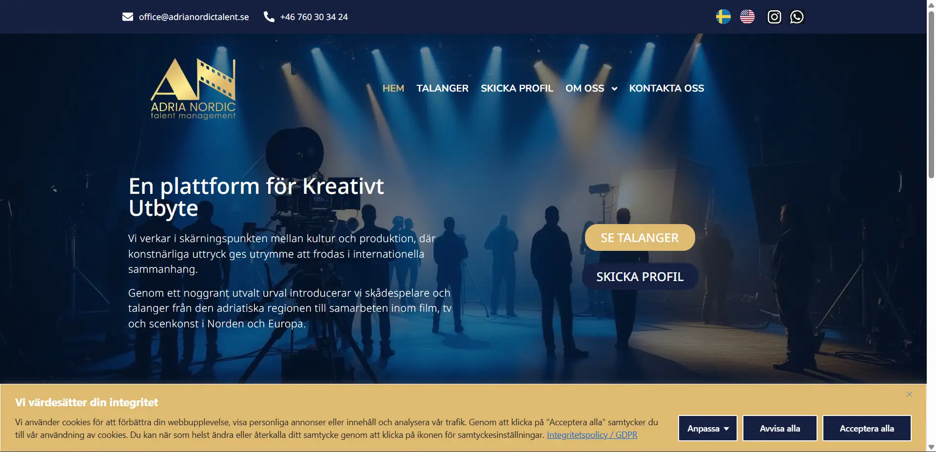 Adria Nordic Talent Management
